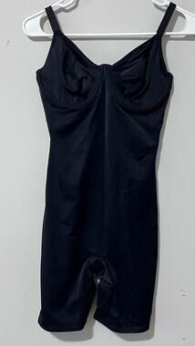 Nancy Ganz Shapewear BodySlimmer 08326 Black Girdle Shaper 38 C